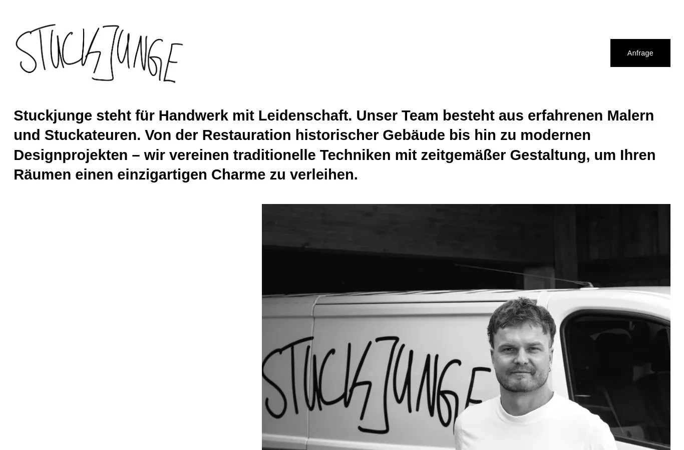 Website von Stuckjunge